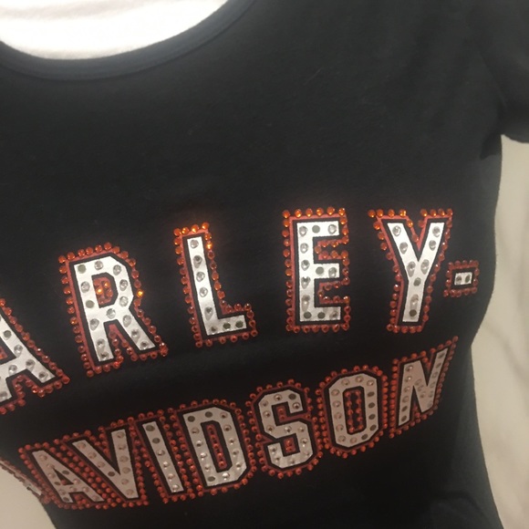 Ladies Harley-Davidson embellished tee size XS